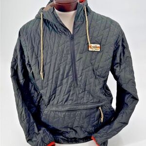 Howler Brothers Quilted Black Pullover Jacket